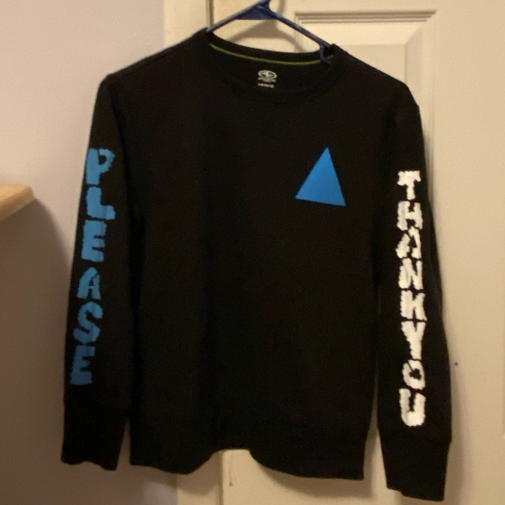 Please ad thank you long sleeve shirt